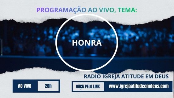 Programação Ao vivo Todas as Segundas